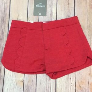 Mayoral red shorts
